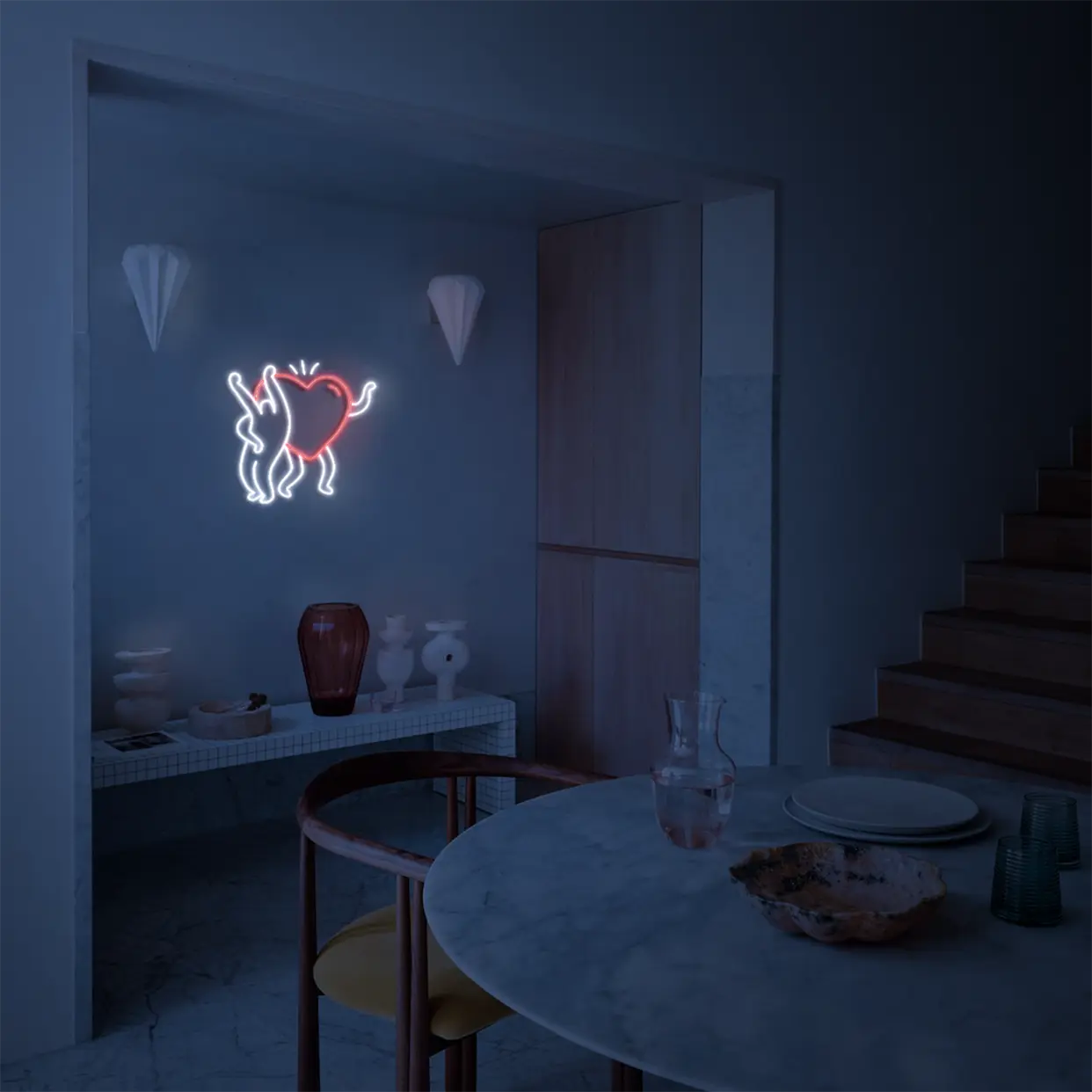 The Lovers LED Neon Sign Londonneon