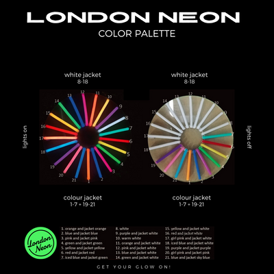 London Neon Colour Wheel